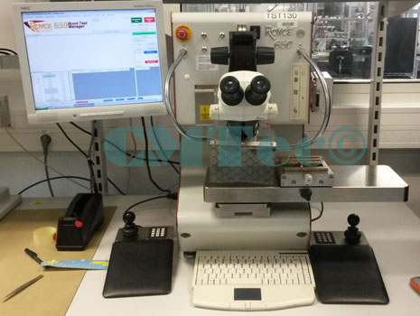 Used Royce 650 Bond Tester used royce pull & shear tester